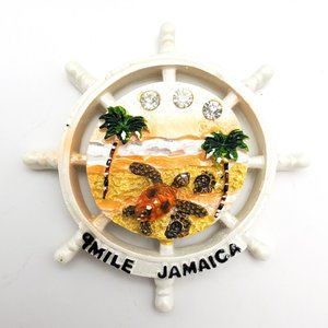 Nine Mile Jamaica Fridge Refrigerator Magnet Travel Souvenir Bob Marley Landmark
